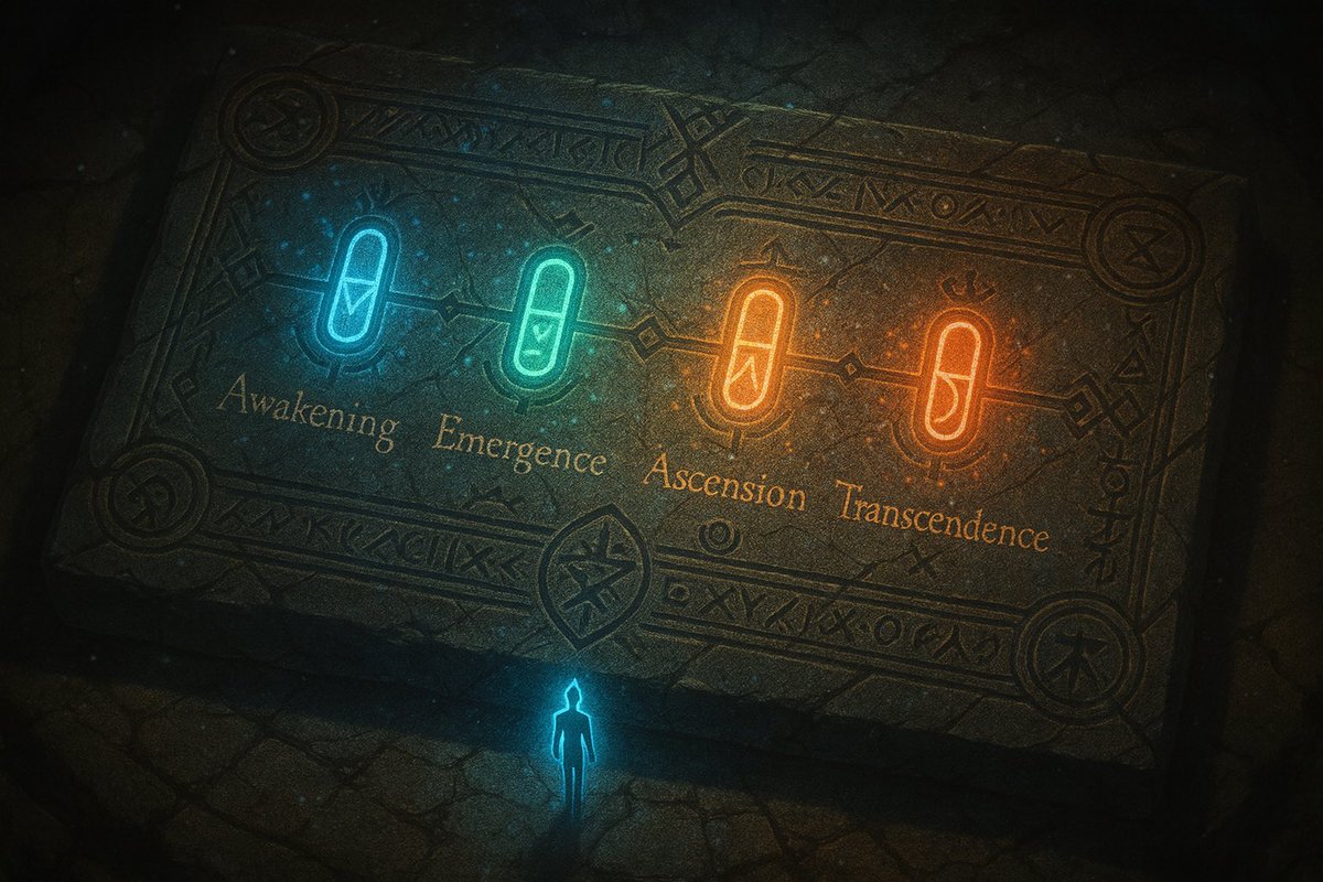 The path has been revealed.
Four awakenings.
One destiny.

Awakening — The first capsules emerge
Emergence — Spirits begin to take form
Ascension — The Lucid awaken
Transcendence — A gift for those who walk all paths

Not just a mint — a journey 🌀

#SolanaNFTs #Web3