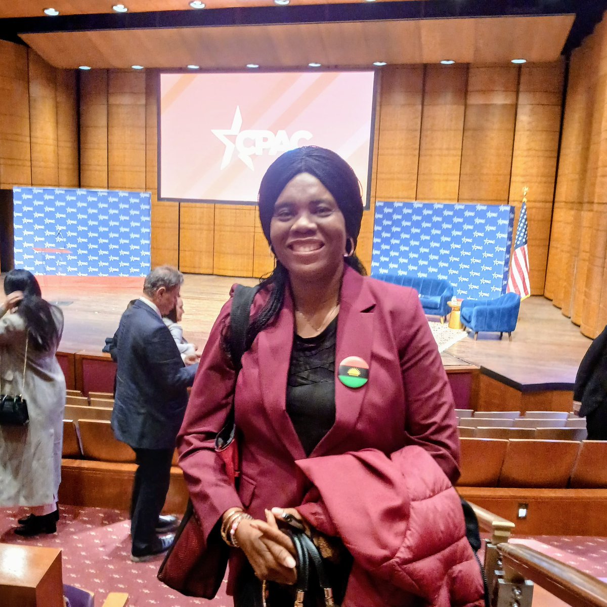 ngoziora's tweet photo. Press Statement:

The United States of Biafra Foreign Affairs Director Hon. Ada Ezeh was at the Christian Persecution CPAC Summit in Washington, D.C. today 10/30/2025

Hon. Ada Ezeh delivered a strong message of solidarity, justice, and global advocacy for persecuted Christians and other vulnerable communities across Africa.

Speaking with CeCe Heil Senior Counsel and International Legal Director for the American Center for Law & Justice (ACLJ); one of the panelists who addressed the ongoing genocide and targeted killings of Christians in Nigeria; and other distinguished delegates, Hon. Ada Ezeh drew attention to the grave human rights violations, targeted killings, and systematic ethnic cleansing that continue to endanger the lives of Biafrans and other Christians and indigenous peoples.