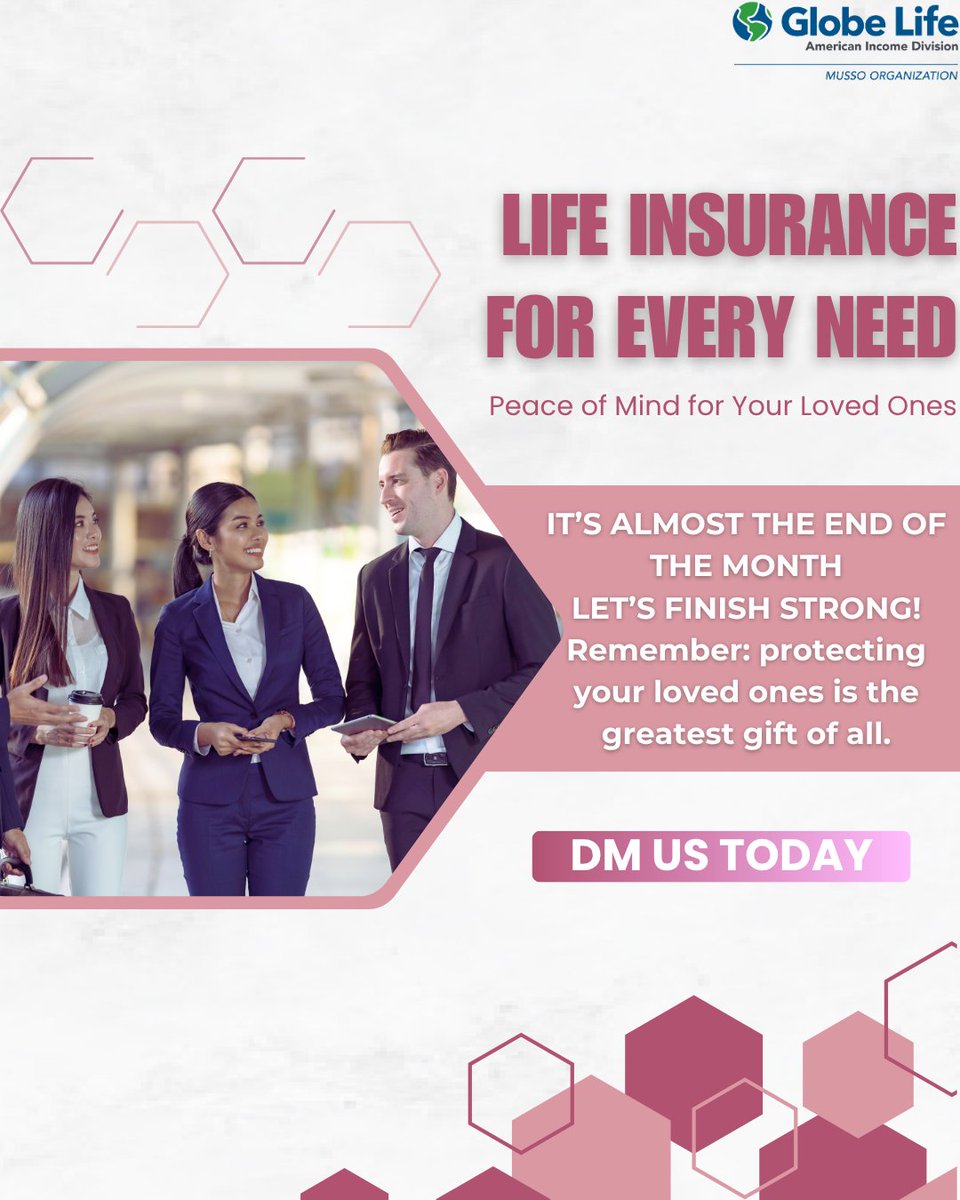 MussoOrg's tweet image. Take a moment to reflect, refocus, and remember — your family’s protection is always worth it. 💙 💪 #LifeInsurance #ProtectWhatMatters #MussoOrganization