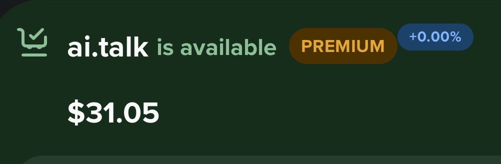 domain alma hobim var, durup durup kafada güzel TLD ile matchleyip bakıyorum boşta mı diye

geçenlerde yarım uykulu gözle şu domaine baktım available ve 31 doları görünce aklımı oynatıyordum, sepette 20k doları dayadılar gidip bi sigara yaktık mecbur. domain lobisi sen de