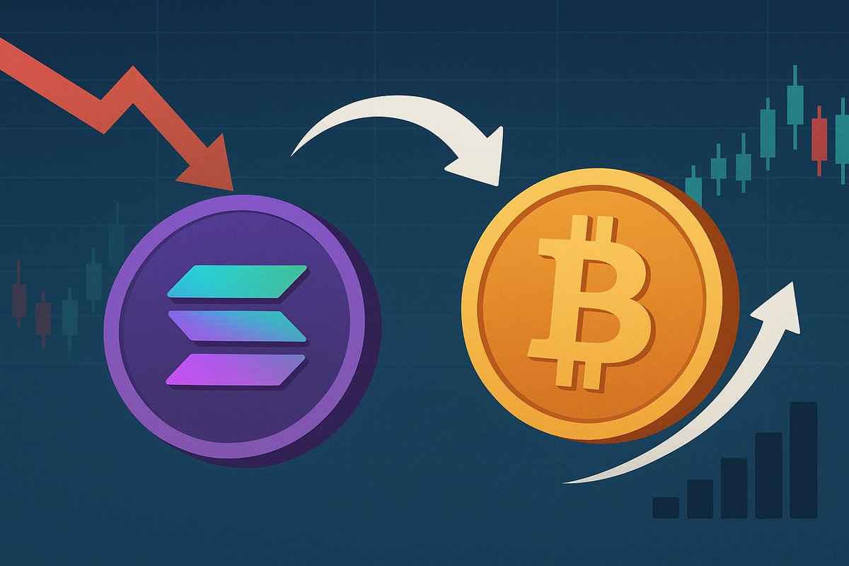 Abo_Malllak's tweet photo. بعد أن قامت #JumpCrypto بتحويل كمية ضخمة من $SOL بقيمة 205 مليون دولار مقابل $BTC، سعر $SOL يهبط بشكل ملحوظ، بينما $BTC تكتسب قوة وسط تحركات استثمارية كبيرة. 🏦💰 هذا التحوّل الضخم يعكس تغيّر استراتيجيات المستثمرين ويفتح تساؤلات حول المستقبل القريب لـ #Solana و #Bitcoin. https://t.co/Yt6mO9rLWn