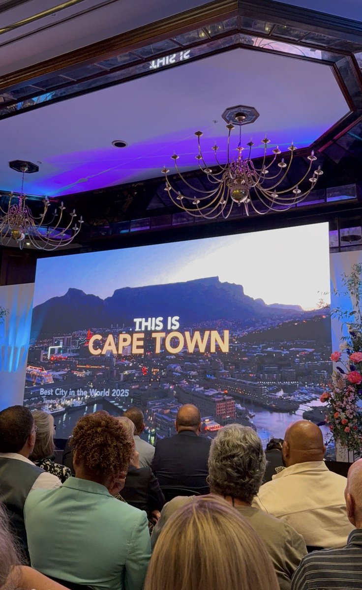 sumptuoustours's tweet photo. Tonight, Proud to attend Cape Town Tourism AGM 2025. Sumptuous Tours, born in Cape Town, is honoured to be part of this community shaping the city’s tourism. Thank you to Cape Town Tourism for a thoughtful evening.
#CapeTownTourism #AGM2025 #SumptuousTours #ThisisCapeTown https://t.co/ULoDTqvPnS