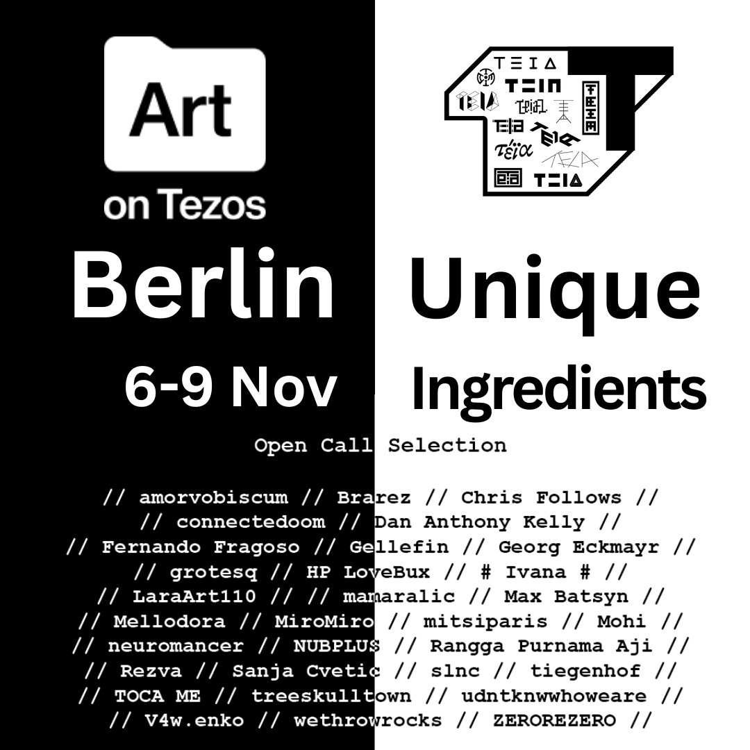 Pleased to announce the selection from our Open Call!

31 Artists were curated from the submissions, and their work will be printed and displayed in Berlin!

And! Every piece submitted will be included in the documentation Catalogue as well as on the exhibition website! 👇