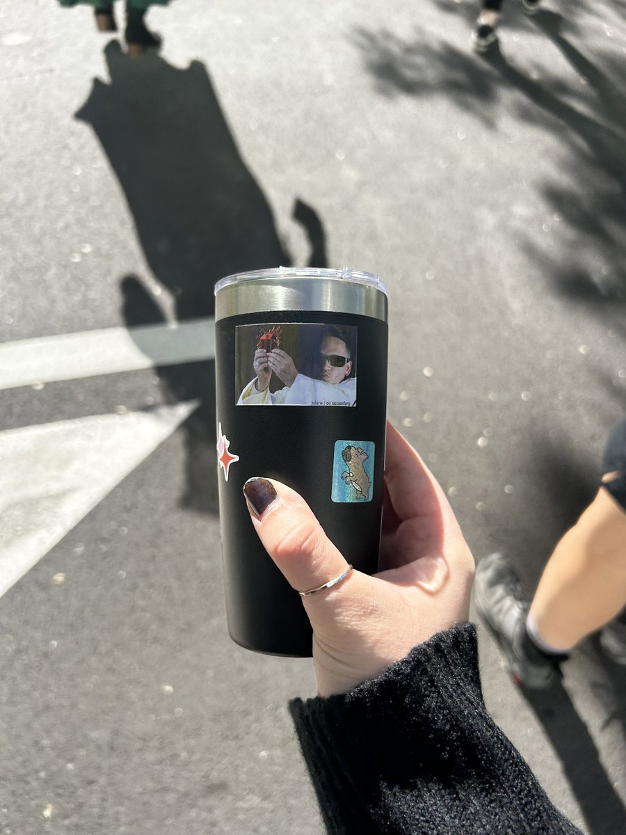 pope jim accompanying me for coffee 🤭