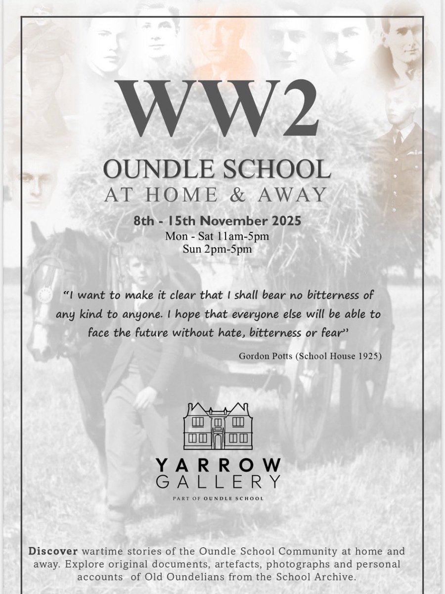 Oundle School Archive tweet media