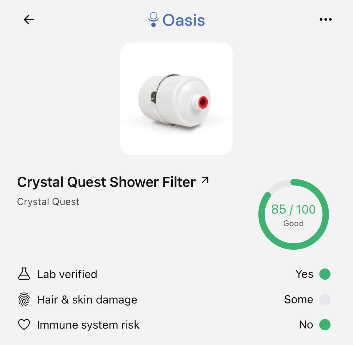 oasishealthapp's tweet photo. Stack your shower filter https://t.co/oijqNaj9he
