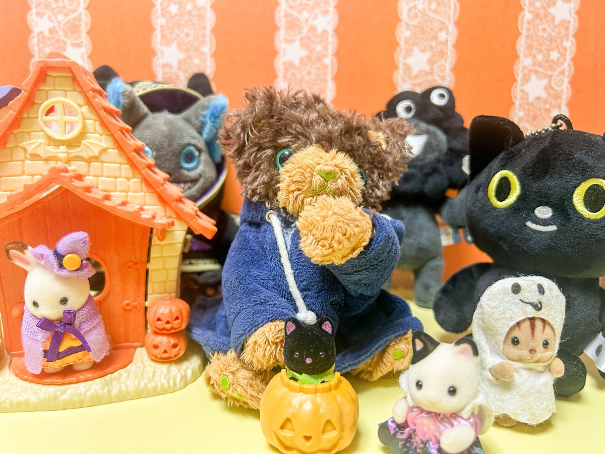 2a_mink3gone's tweet photo. Happy Halloween🎃💚🪄⭐️
ワタシ(ライム)の誕生日です!
セシル、お誕生日おめでとうございます🐈⬛
んんんん???
#PRINCECAT
#ぬい撮り https://t.co/9vs2QwzjJk