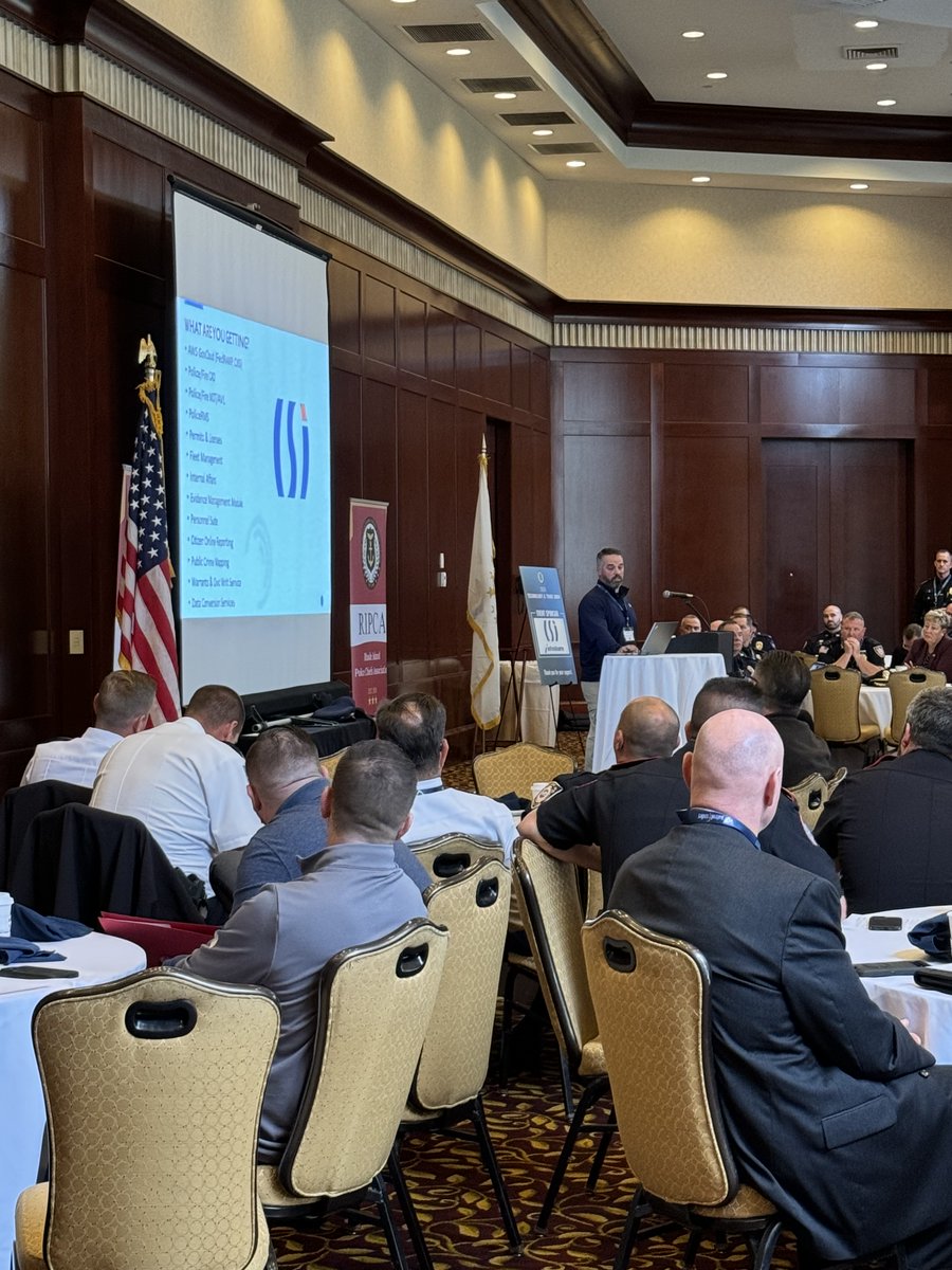 CSI_InfoShare's tweet image. CSI was honored to serve as the main event sponsor for the 2025 @ripolicechiefs Technology &amp;amp; Trade Show in Warwick, RI. We highlighted our statewide InfoShare® CAD, RMS &amp;amp; MDT and ongoing collaboration to advance public safety.

#RIPCA #InfoShare #PublicSafety #LawEnforcement