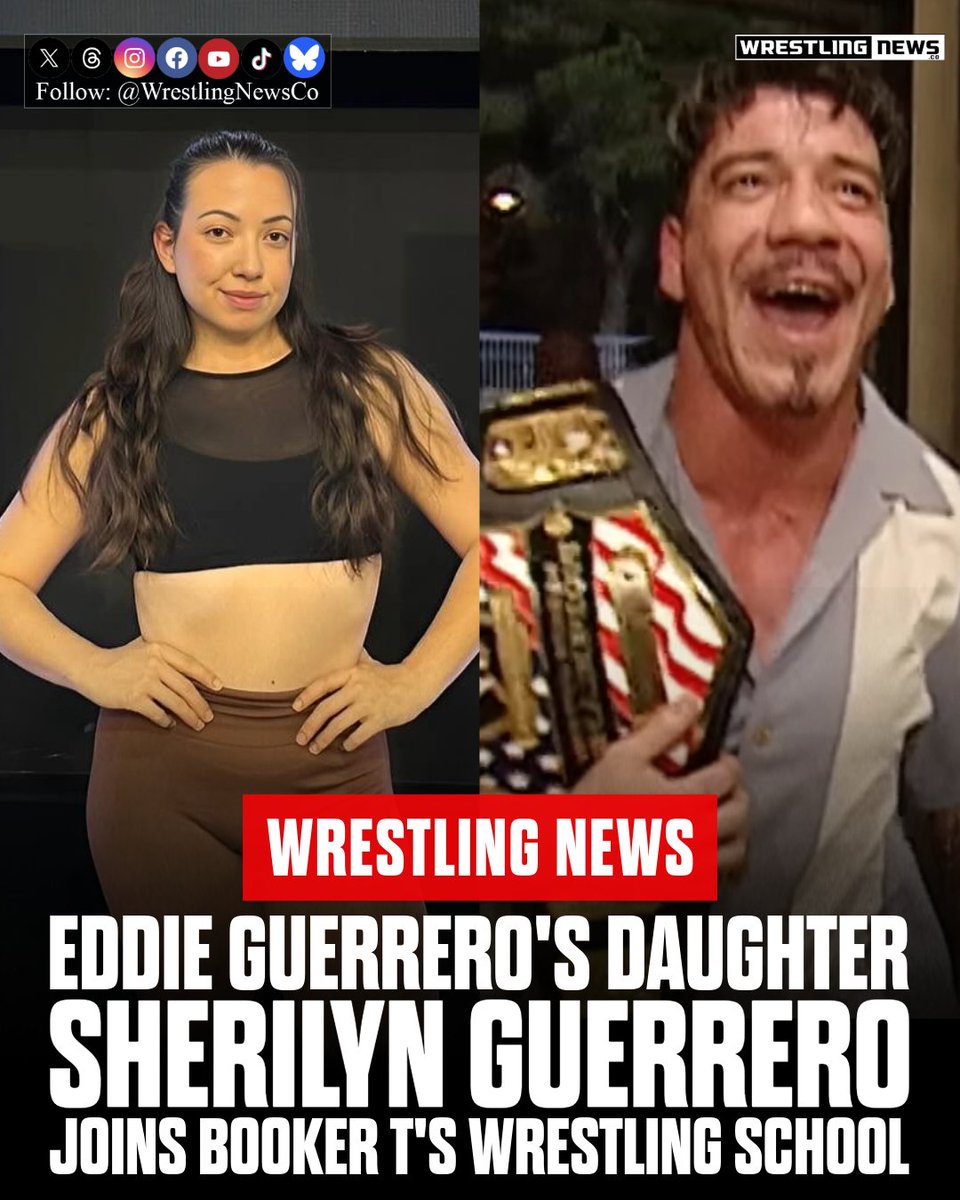 Eddie Guerrero's Daughter, Sherilyn Guerrero, Joins Booker T's Wrestling School