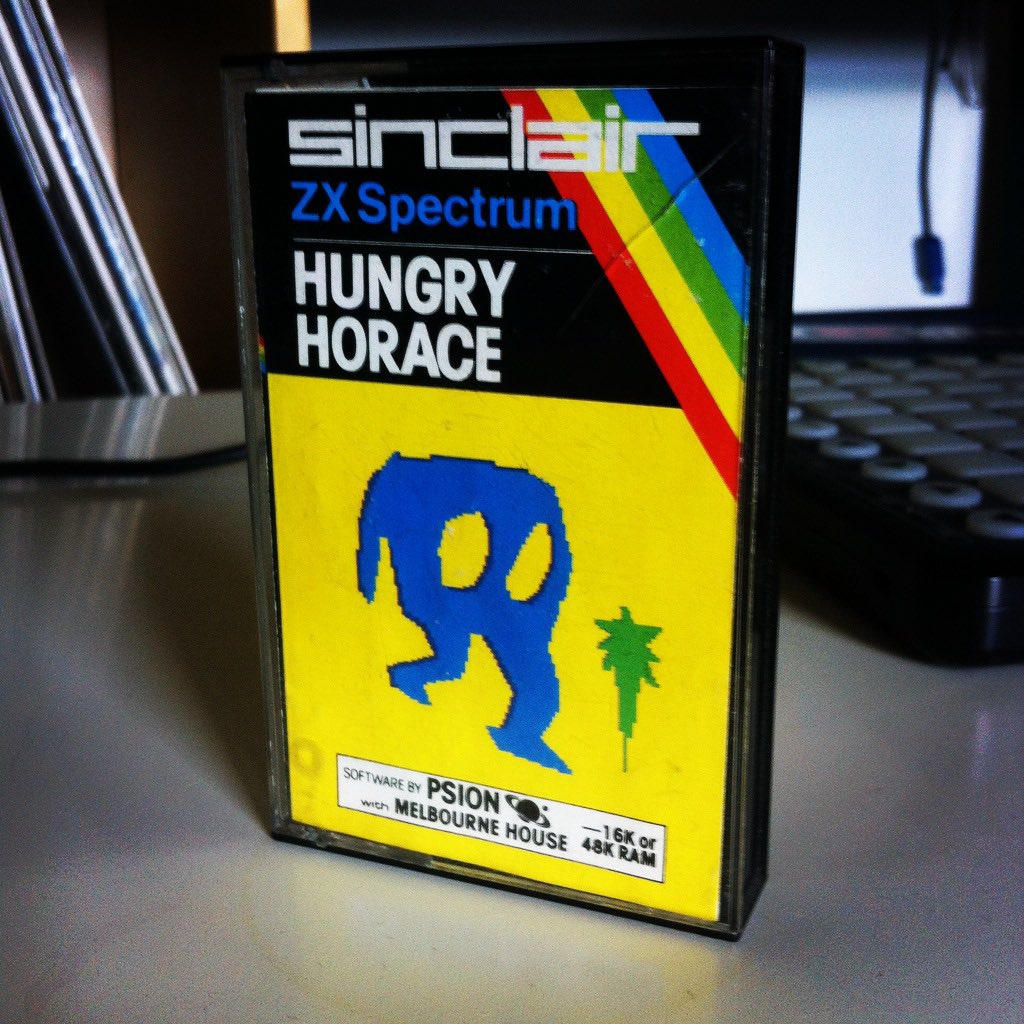 JVENmusic's tweet image. #hungryhorace #zxspectrum