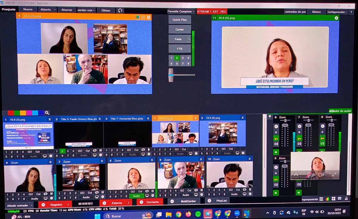 🇵🇪 ¿QUÉ ESTÁ PASANDO EN PERÚ?

🔴 Ya estamos en la transmisión en vivo junto a Raúl Zaffaroni, <a href="/AnahiDurandG/">Anahi Durand Guevara</a>, Humberto Lobaton

Coordinan: <a href="/silvinamceleste/">Silvina Celeste</a>
del Observatorio Lawfare y Claudia Rocca de <a href="/AAJContinental/">AAJ</a> 

youtube.com/live/UBHCvuTCm…