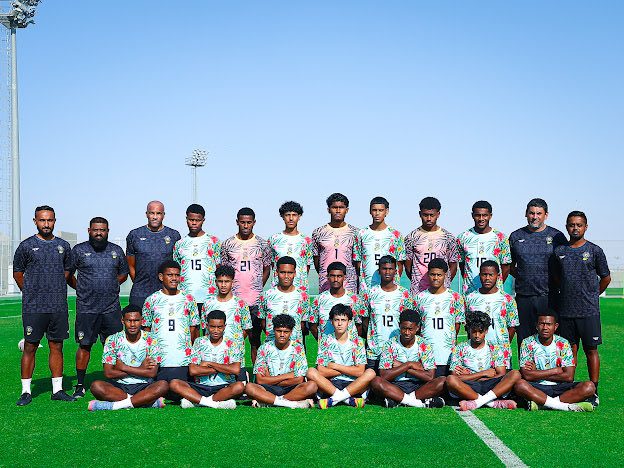 FijiFootball_'s tweet photo. After two weeks of intense pre-tournament training in Saudi Arabia, the Junior Bula Boys have arrived in Qatar and are ready to hit the ground running! 💪⚽ Here’s a glimpse of them in action during camp. #JuniorBulaBoys #RoadToQatar #TeamPrep https://t.co/B1IqDcseSd
