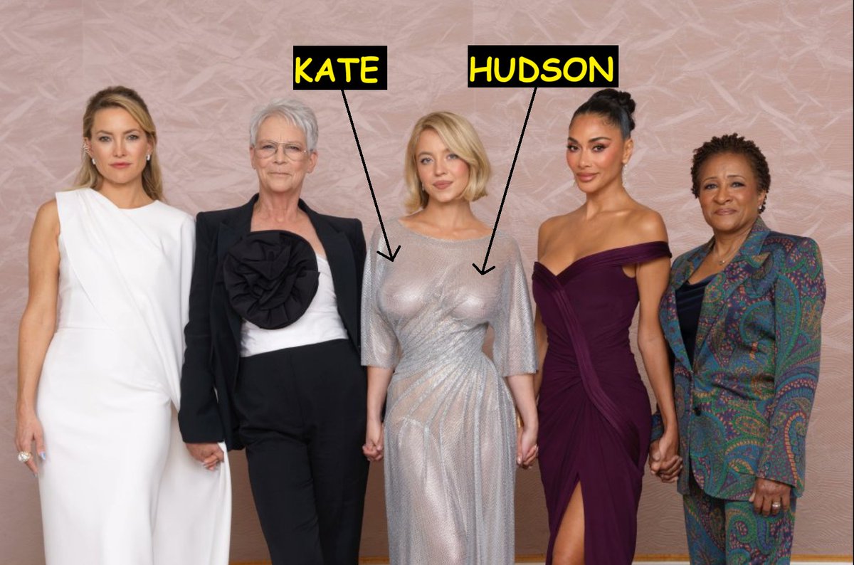 Veo a mucha gente perdida en los comentarios porque no saben encontrar a Kate Hudson en la foto.

Para empezar, Kate y Hudson son 2 entes diferentes y, por lo tanto, hay que diferenciarlos. Por esto mismo, aquí os dejo una foto aclaratoria: