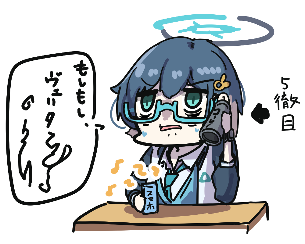 チヒロと電話 