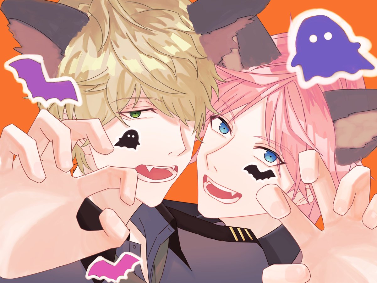 お題：ハロウィン
#キスディノワンドロライ
<a href="/kdkd1day_drwr/">キスディノ1dayドロライ</a>