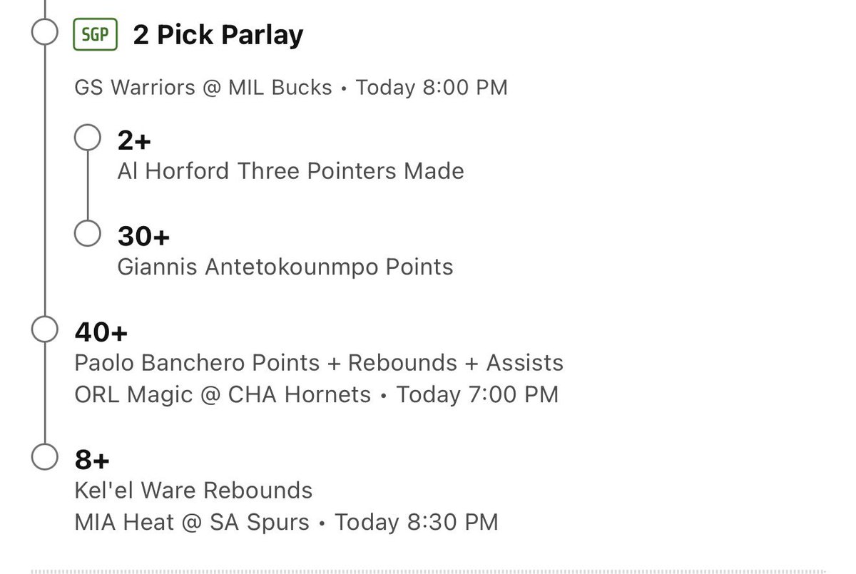<a href="/sipropicks/">Sports Illustrated Pro Picks</a> GROUP PARLAY +15600 

RT FOR A CHANCE TO WIN $2500 WHEN THIS PLAY HITS 

MAKE SURE TO FOLLOW <a href="/sipropicks/">Sports Illustrated Pro Picks</a>