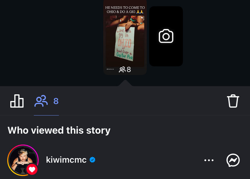 Kiwi my goat 🙏 (Manifesting they come to Ohio next US tour)