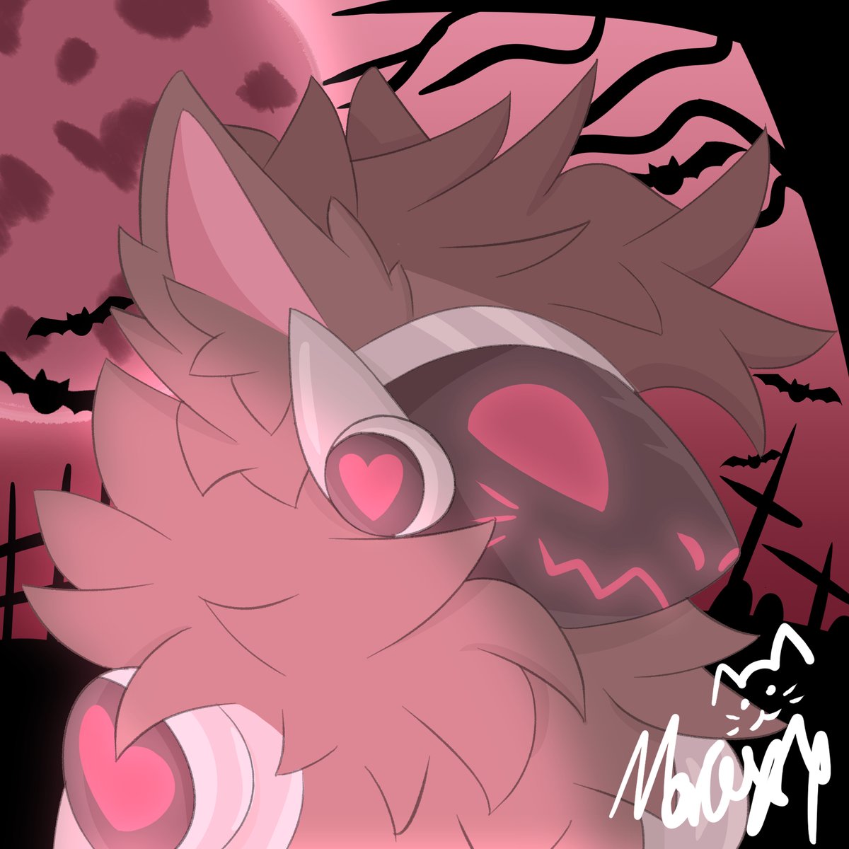 The spooky fluff 
made for: <a href="/dogfoodowo/">Soul the Protogen</a>