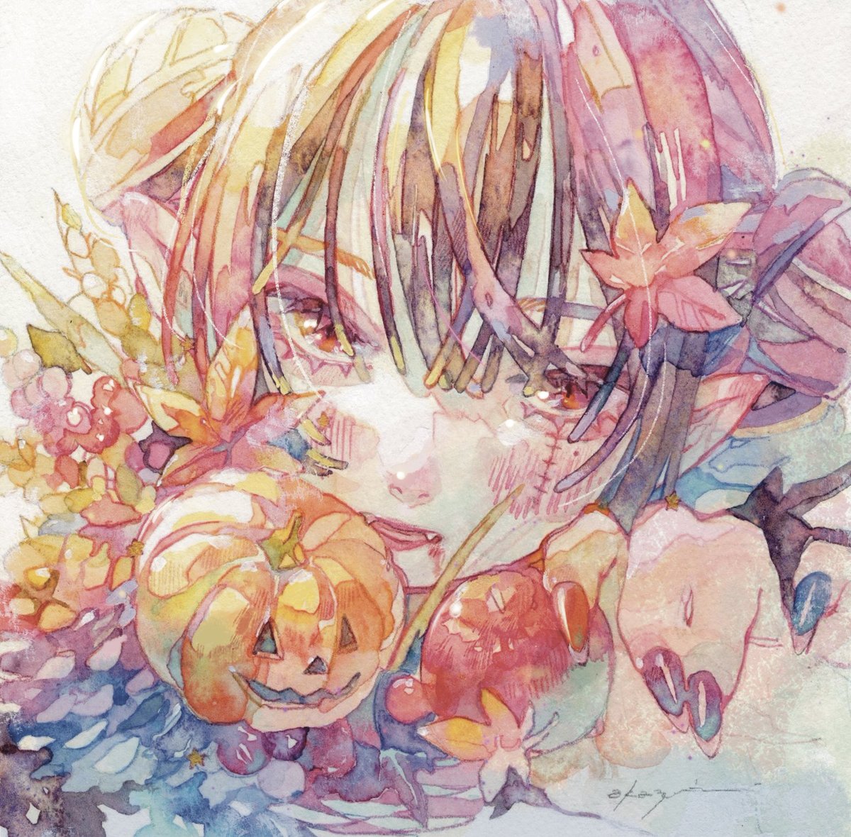 オカユウリ　イラスト　個展　原画 オカユウリ.デザフェス 両日B362.363 (@blackistat2) / Posts / X