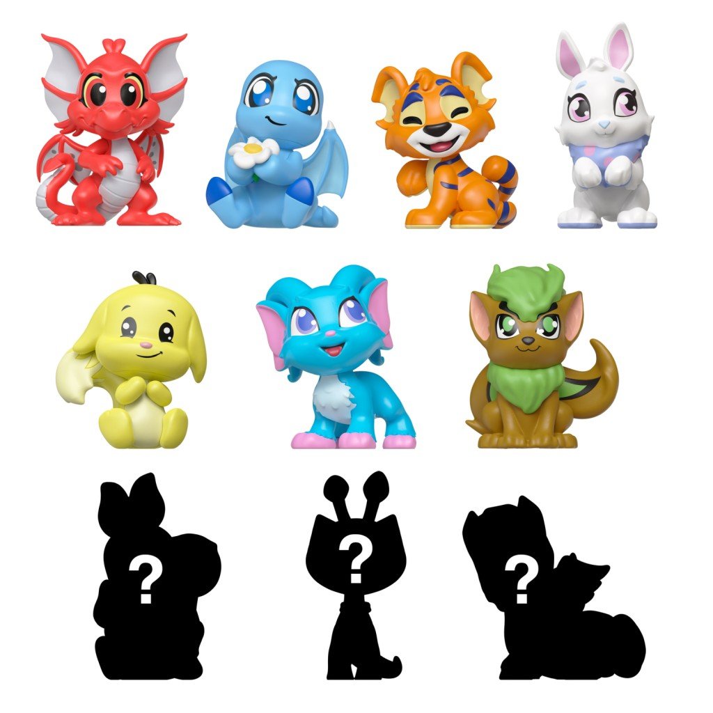Neomerchdotcom's tweet photo. New @Neopets Minifigures Series 1 are now available for shipping at @Walmart!  They're slowly rolling out to other stores across the world!

Also stay tuned for Mystery Plushies Series 2! Arriving now in Australia and to the rest of us very soon!

Details: https://t.co/sDw9xjcuCO https://t.co/JmpFN4hep3