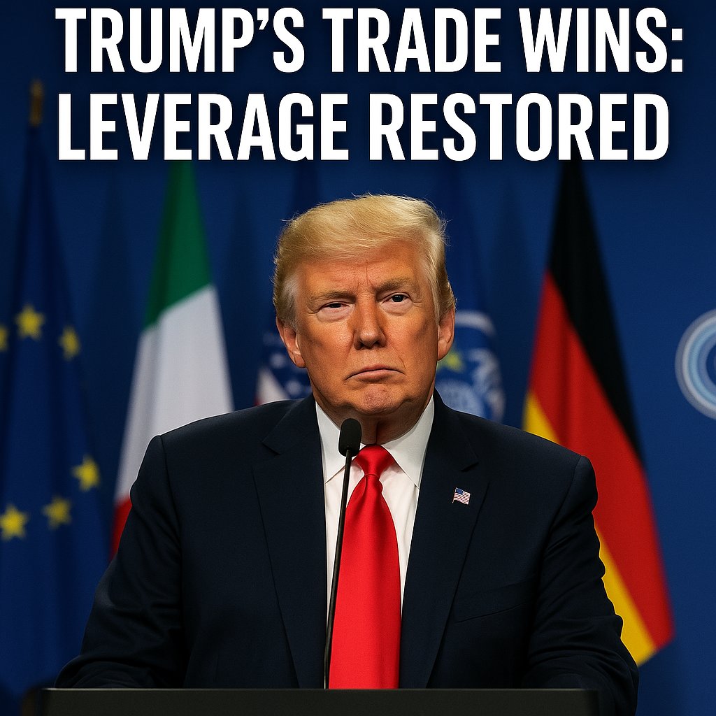 miriti55453's tweet image. 🧵 THREAD.....Trump’s 2025 Trade Wins: China &amp;amp; South Korea
1/
While Democrats fund distractions, Trump delivers deals.
🇨🇳 China. 🇰🇷 South Korea.
 Tariffs down. Investments up.
America leads again......FOLLOW THE THREAD👇
#AmericaFirst #TradeWins