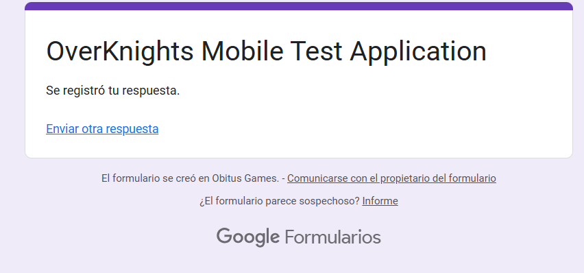 IrvinGSlz's tweet image. Imagine being one of the few and first playing the #P2A of @OverKnightsGame on mobile? 
You can fill the following form -for #Andriod users ONLY- and be one of the lucky ones,
There are limited spots
Apply👇
forms.gle/vhEdeLkRUTvSVB…