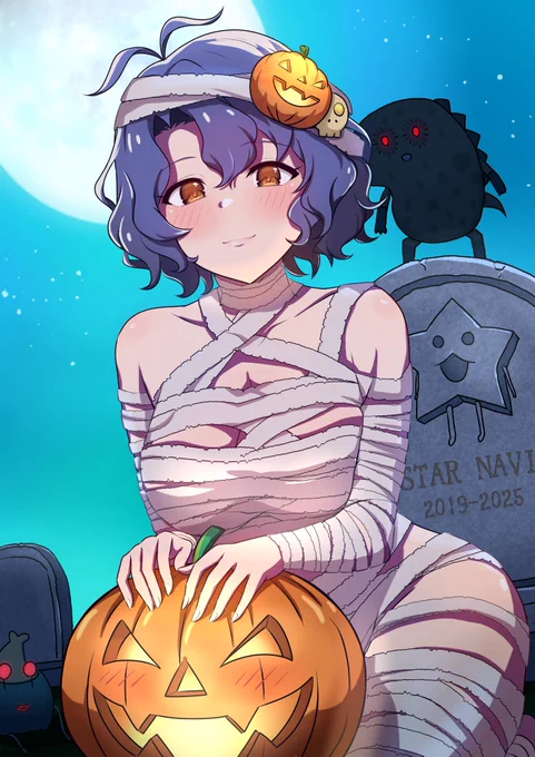 ハロウィンのマミー風花さんです #豊川風花