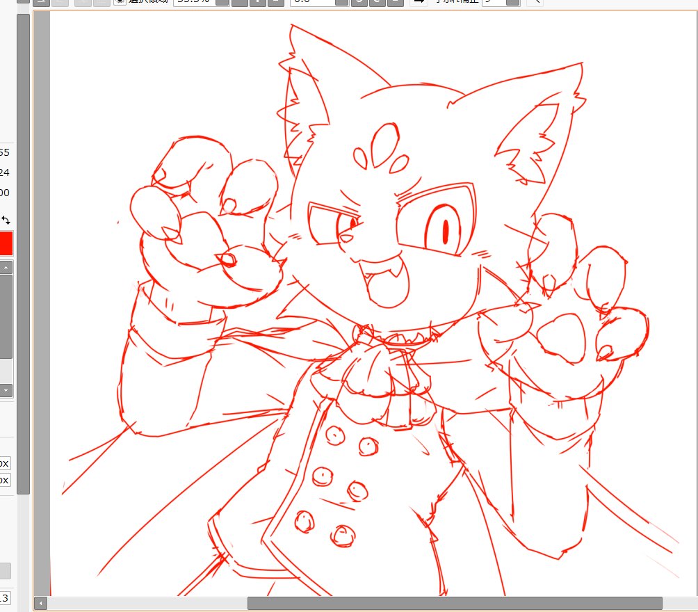 昨日結局寝てしまったので少し早く起きてハロウィン黒斗ラフってたけど今日間に合う気がしない