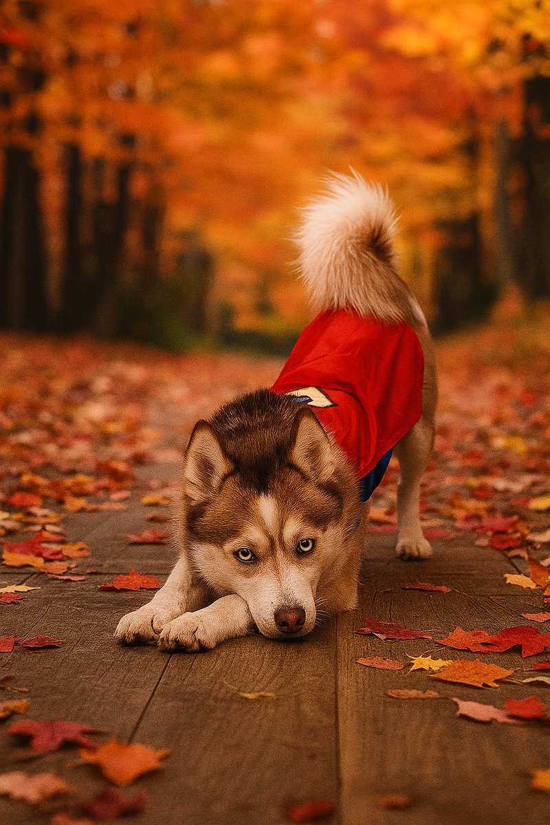 gamachesimon1's tweet photo. Just received my dog’s costume from @HypeDrop Just in time for halloween!

The costume is perfect for Louki!

Full disclosure, the background isn’t real, but the dog is. I will try to go and get good pictures once the rain stops. https://t.co/YDYnneb88R