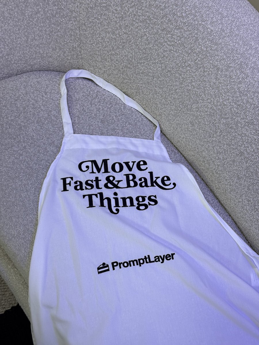 imjaredz's tweet image. might rebrand promptlayer to The Merch Company of New York