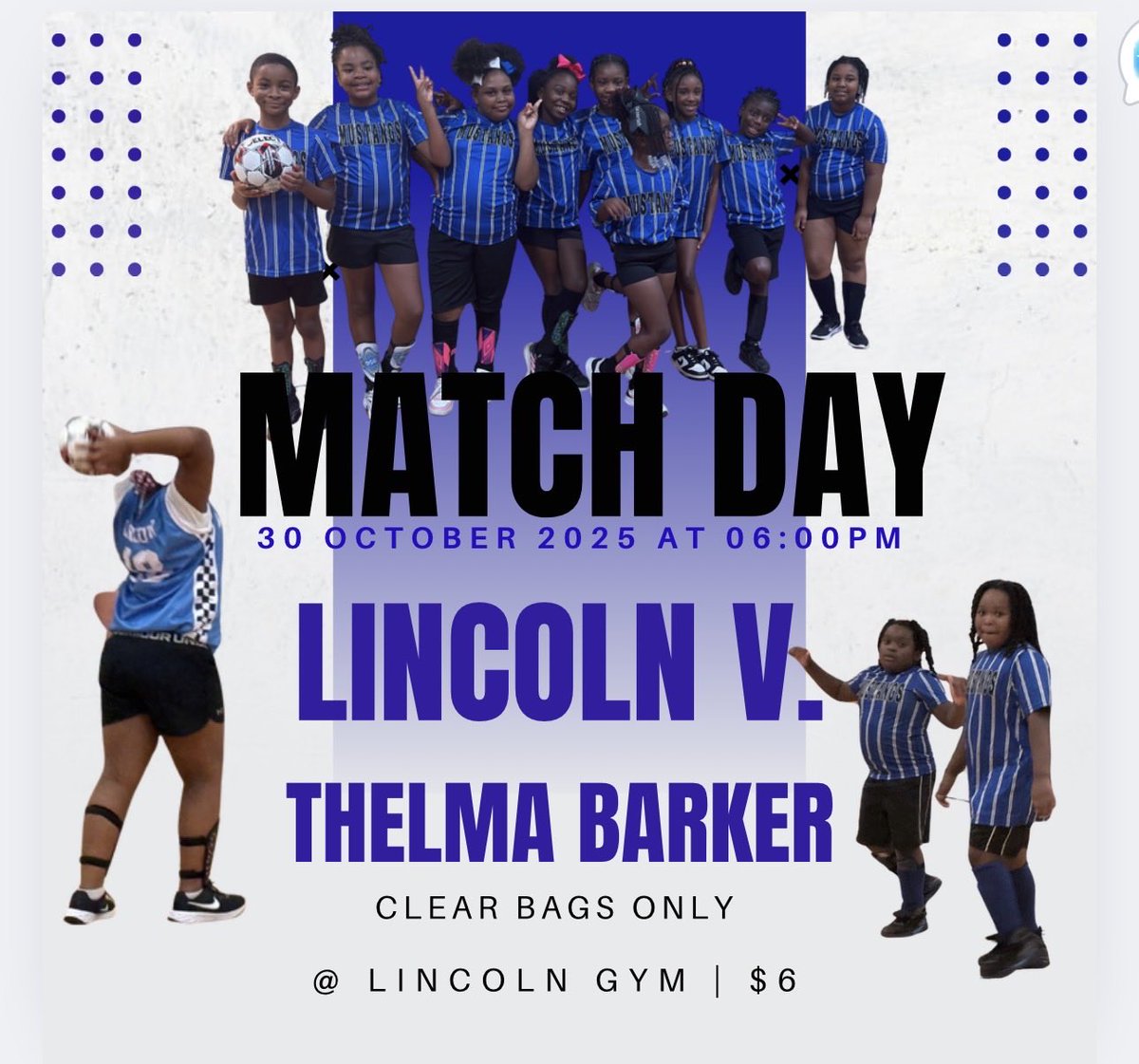 JitterrahLR's tweet photo. Last home game tonight ! @suptking @JMCSSA and @JMCSchools @AnnieAtkinsSP22 Lincoln v. Thelma Barker !! See you at 6:00 PM for Kickoff ! https://t.co/YfmmDtyjOI