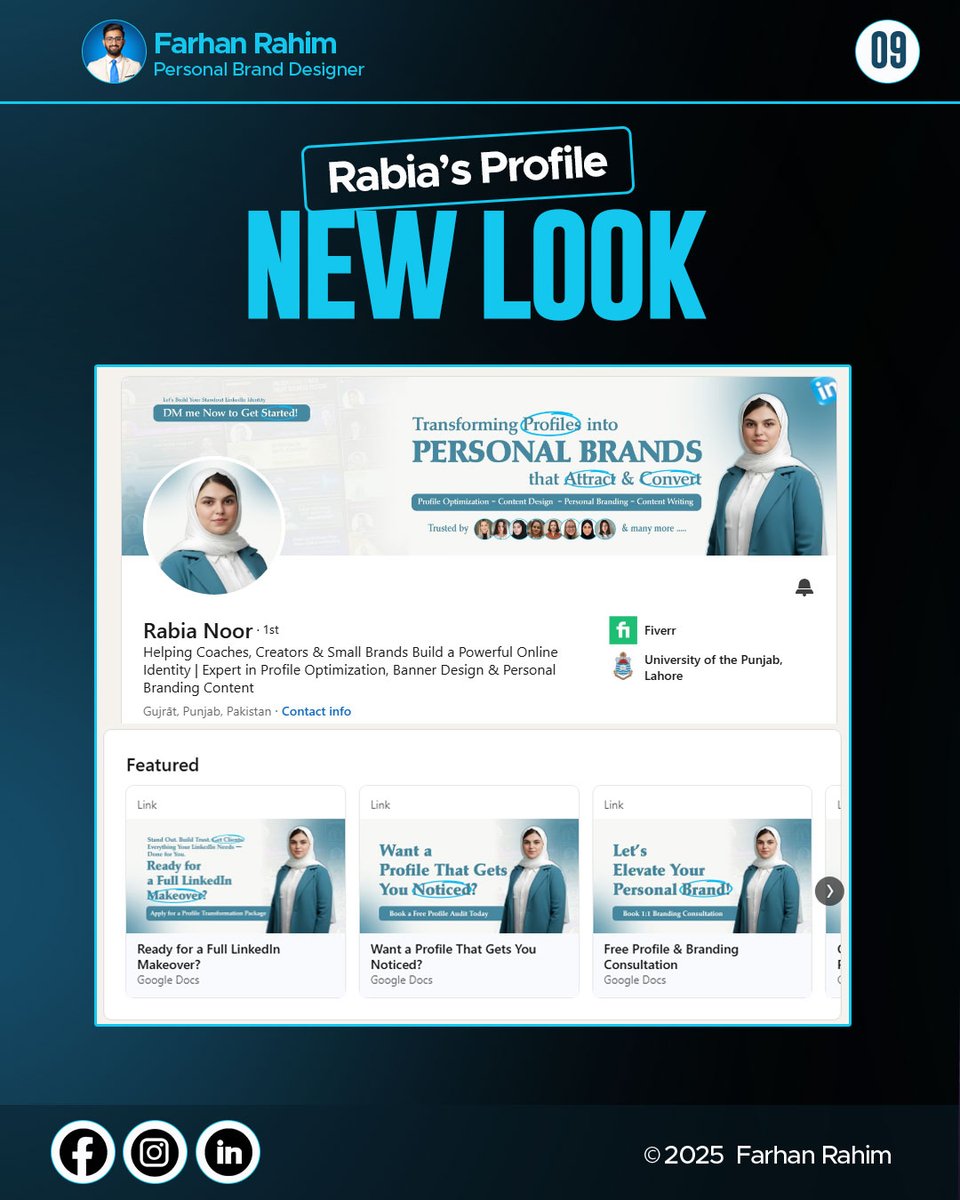 resumemonster's tweet image. ↳ Your LinkedIn profile might be costing you opportunities without you even realizing it.

↳ Let’s turn it into a client-magnet that builds trust and gets results.

→ DM me to &quot;Revamp&quot; your profile today.
WA: +923091956142

#LinkedInProfileOptimization #ATSResume
#patlama