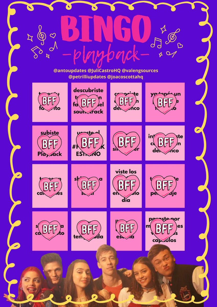 sorceryswift's tweet photo. BINGOOOO que me gané !!!
#PlaybackWeek https://t.co/reyccjAZCT