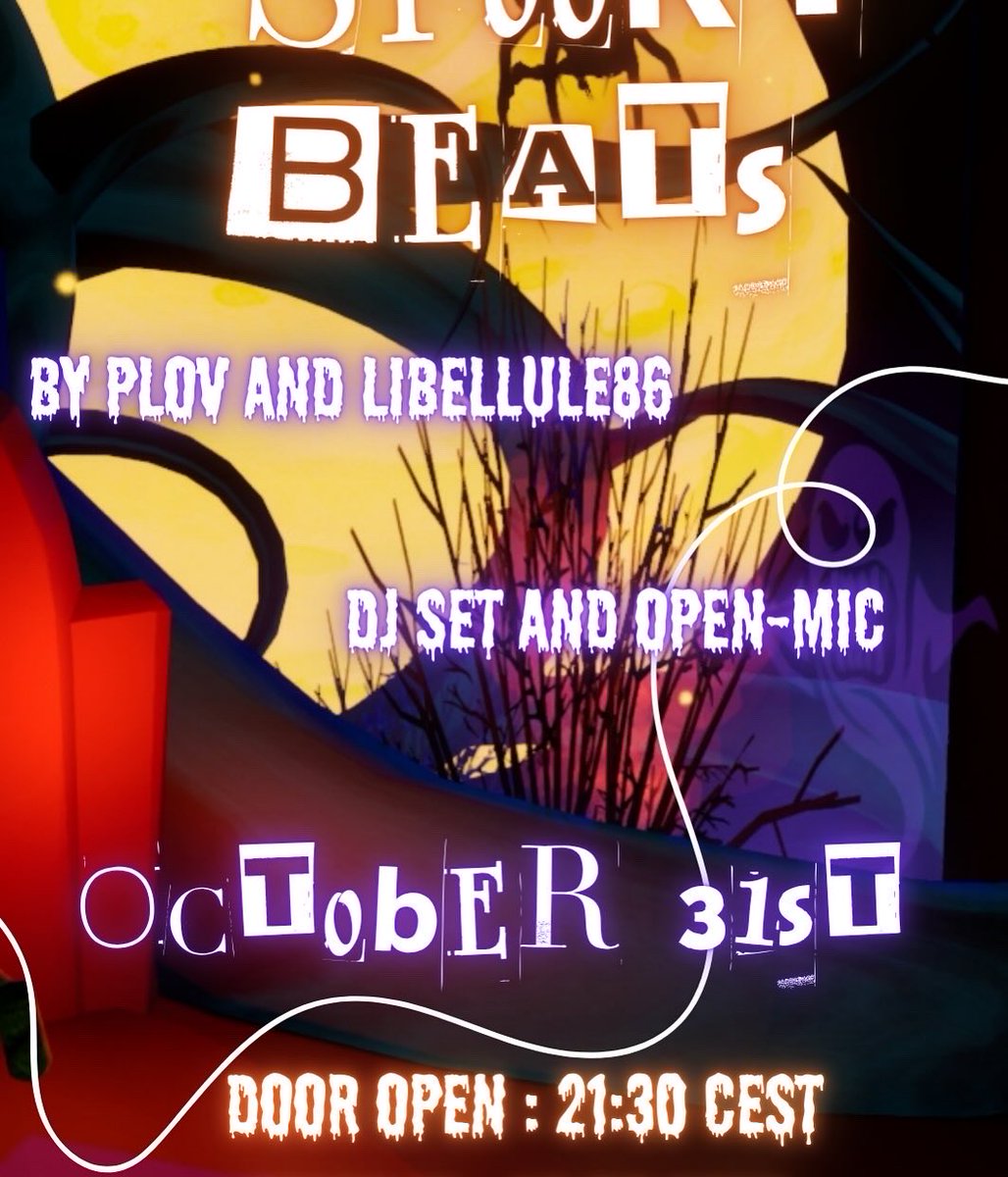 VernonSpatial's tweet image. See everyone tomorrow in Somnium Space, for an amazing experience for Halloween!! Headsets, tablets, computers! somniumspace.com