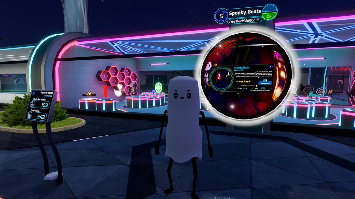 VernonSpatial's tweet image. See everyone tomorrow in Somnium Space, for an amazing experience for Halloween!! Headsets, tablets, computers! somniumspace.com