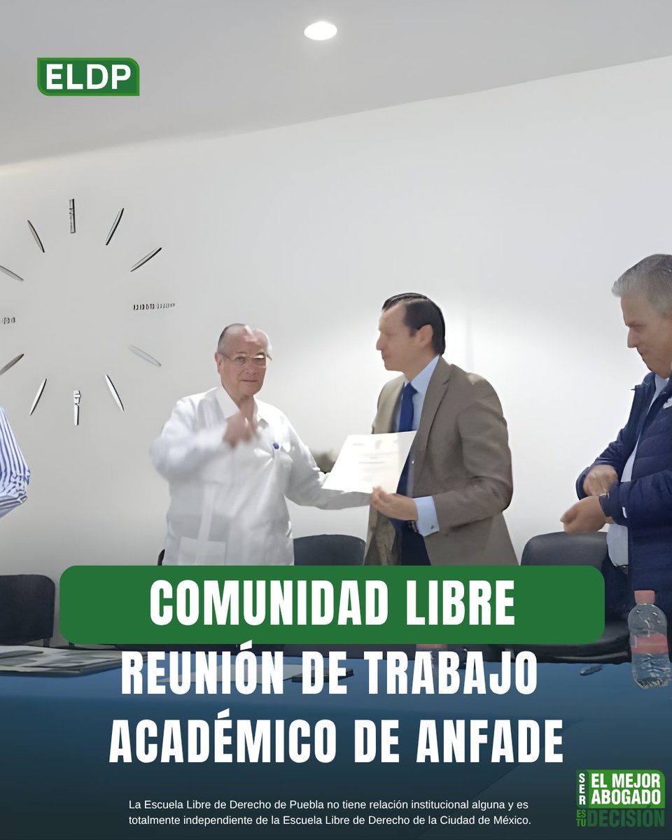 🎓🤝 Nuestro Director General, Mtro. Roberto Mendoza Zárate, participó en el encuentro académico organizado por la Universidad Cristóbal Colón y ANFADE, A.C., junto a universidades de Veracruz, Tlaxcala y Puebla.

Un espacio para fortalecer la educación jurídica en México. ⚖️