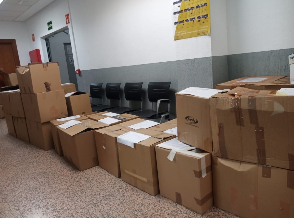 Pues parece que los Juzgados de Alcobendas van avanzando ya con la nueva organización... Ya les va quedando menos !! 😳