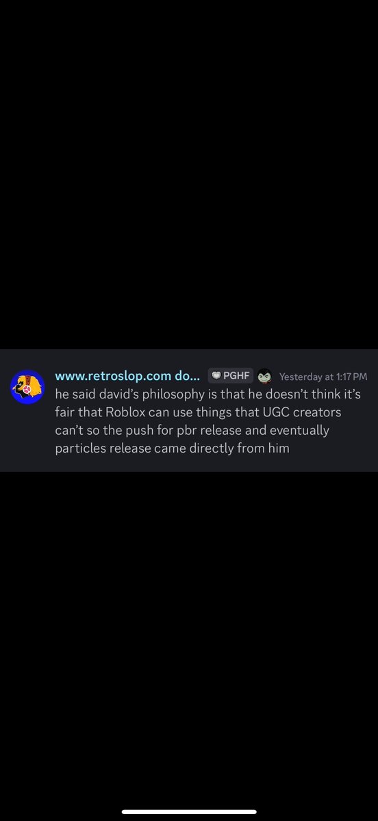 divstudio_'s tweet image. If UGC particle effects ever become a thing, it’s game over for traders — I’ll be selling every limited I have..
#Roblox #RobloxUGC #RobloxNews