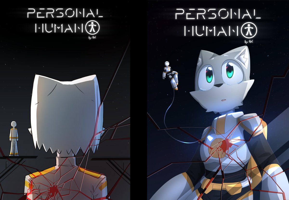 K_O_Tsitra_Eht's tweet image. Together with remaking the style, i&apos;m also redrawing Personal Human from scratch. ^^

Today, I can show off the new, remade cover for the story. &amp;gt;w&amp;lt;

Do you think i improved it? &amp;gt;w&amp;lt;

#personalhuman #giantess #sizedifference #furry #anthro