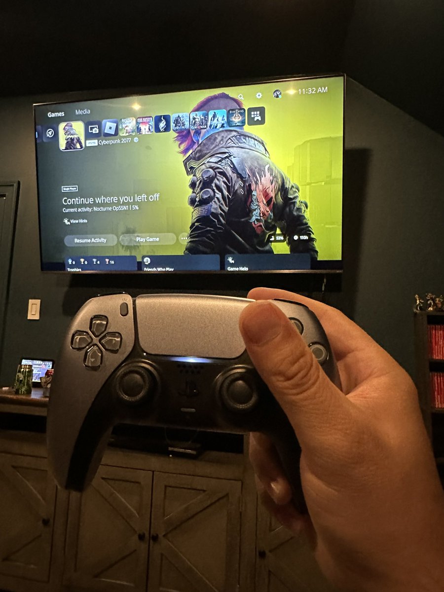 It’s at minimum once every week that I consider starting another CyberPunk 2077 file…