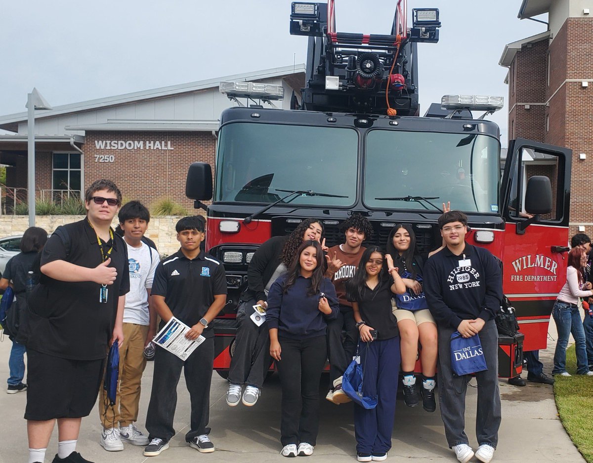 UNT Careers in Public Safety field trip was an amazing experience for our students!
