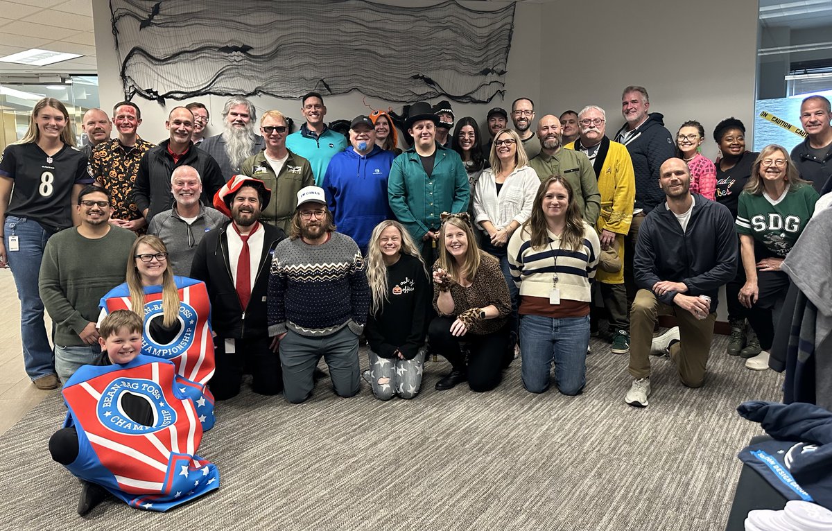 Solution Design Group (@solution_design) on Twitter photo 🎃🦖 Spooky vibes & workplace magic!
Halloween came early at SDG during our Work From Office day—and yes, there was a T-Rex on the loose! 
#SDGHalloween #SpookySeason #OfficeEnergy #TRexTakeover 🎃🦖 Spooky vibes & workplace magic!
Halloween came early at SDG during our Work From Office day—and yes, there was a T-Rex on the loose! 
#SDGHalloween #SpookySeason #OfficeEnergy #TRexTakeover