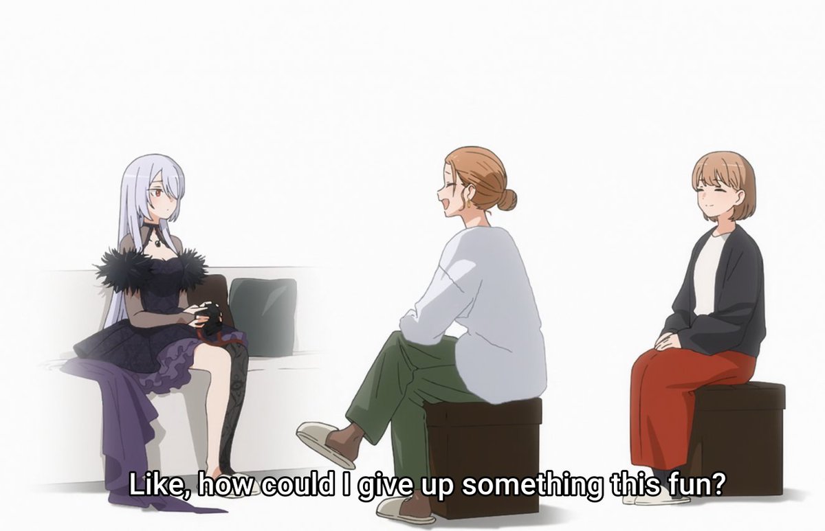 Evergreen message; Dress Up Darling did a great job driving a point like this home 🙌