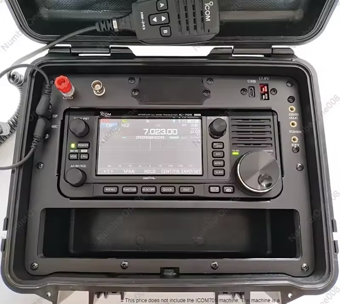 IC-705 ラジオボックス
a.aliexpress.com/_c3tv9qkX
#ICOM #IC705