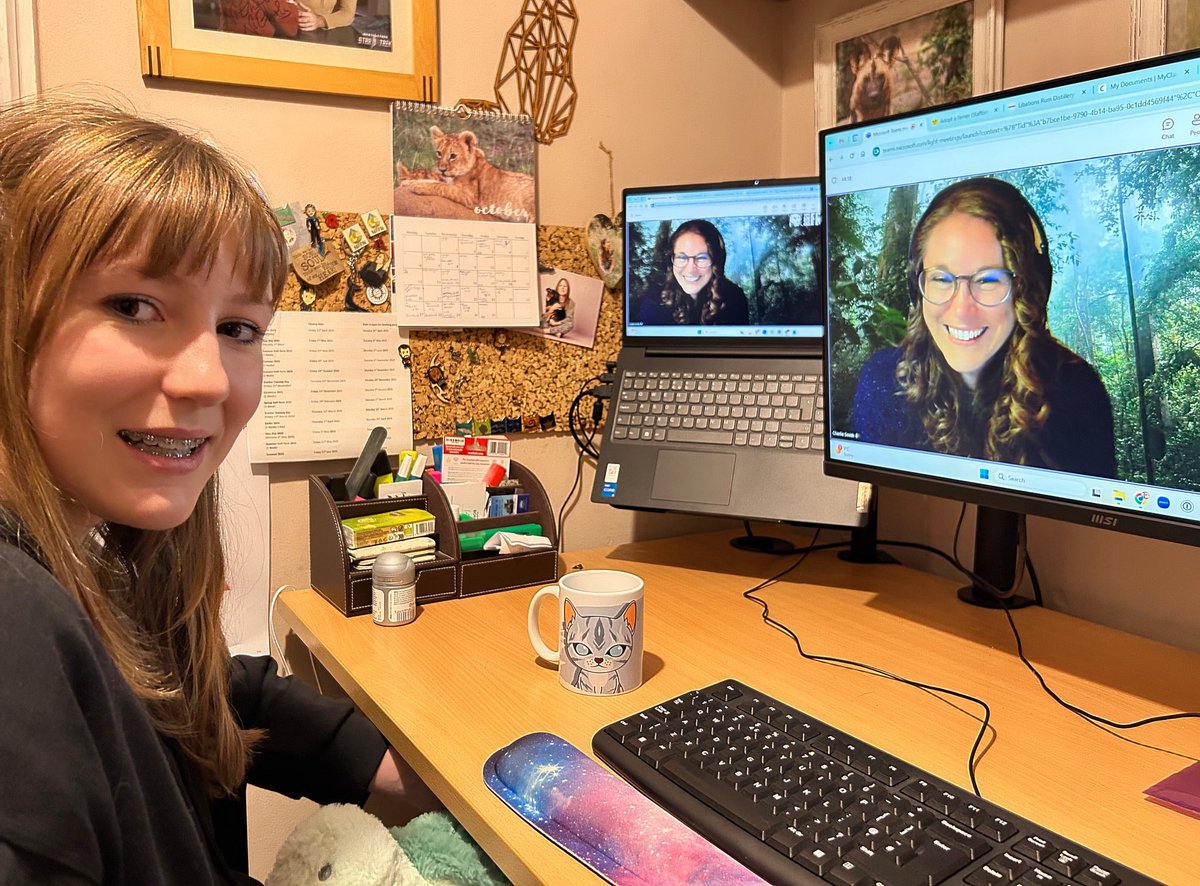 thinkingthea's tweet image. Great catch up tonight with Charlie from @BornFreeFDN planning our next year  of action to make a difference for wildlife 🦁