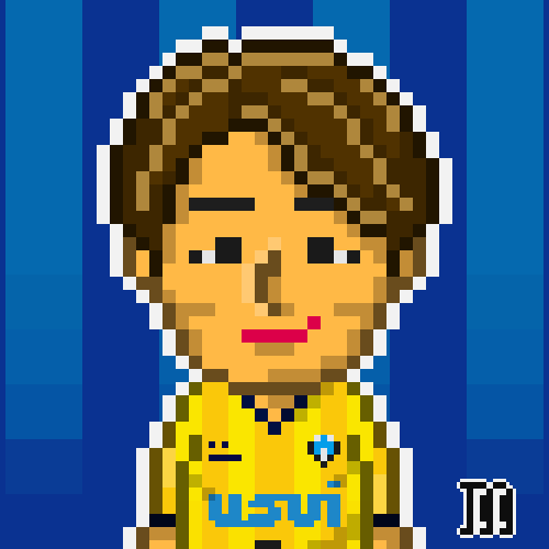 micci_dotter's tweet image. 【サッカー選手ドット絵】(2025)
#アスルクラロ沼津
#渡辺健太 選手 

🆗許容事項🆗
保存、SNSアイコン、常識の範囲内での個人使用
🆖禁止事項🆖
転載、複製、加工、商用利用⚠

👍🔄💬頂けると嬉しいです😁