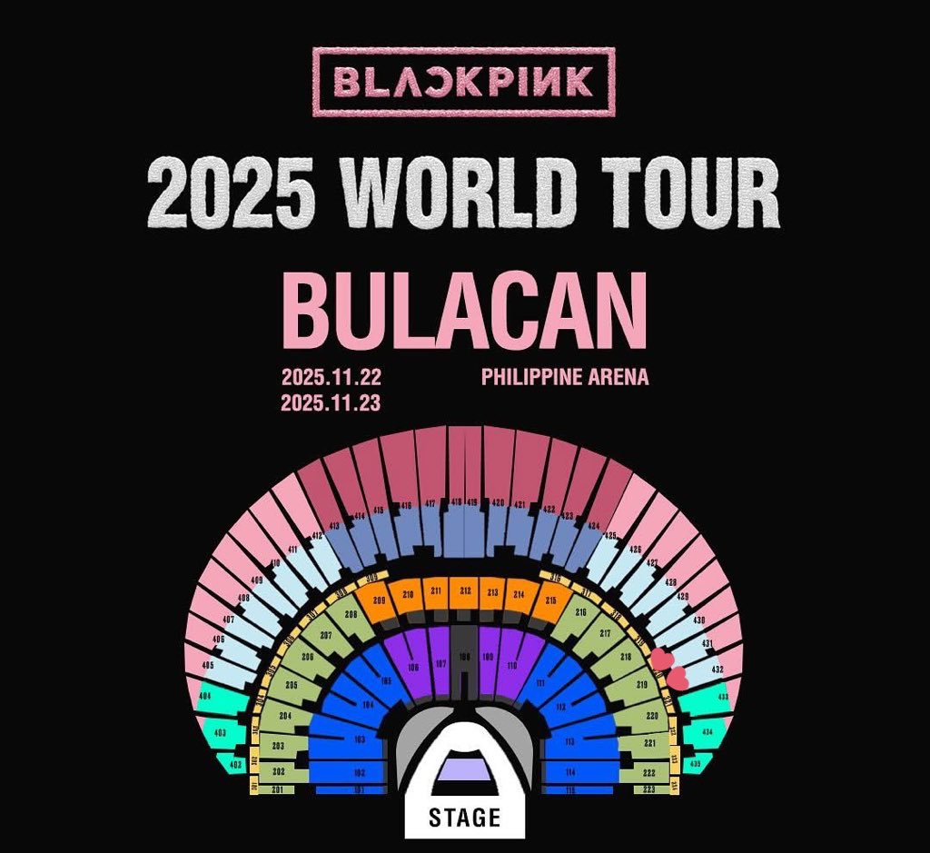 charmereeknow's tweet photo. ✨ WTS LFB ✨

BLACKPINK: DEADLINE WORLD TOUR IN BULACAN

🎟️ (1) UBA 
🗓️ DAY 2 - NOV 23, 2025
📍 PHILIPPINE ARENA
💺 SECTION 320 | ROW 66 

UNCLAIMED WITH FEE 

rfs: extra tix

can do kaliwaan / meet-ups / claim together / rizal/cubao/megamall

tags lf wtb lfs ph bp upperbox a https://t.co/eAy2E4gTo9