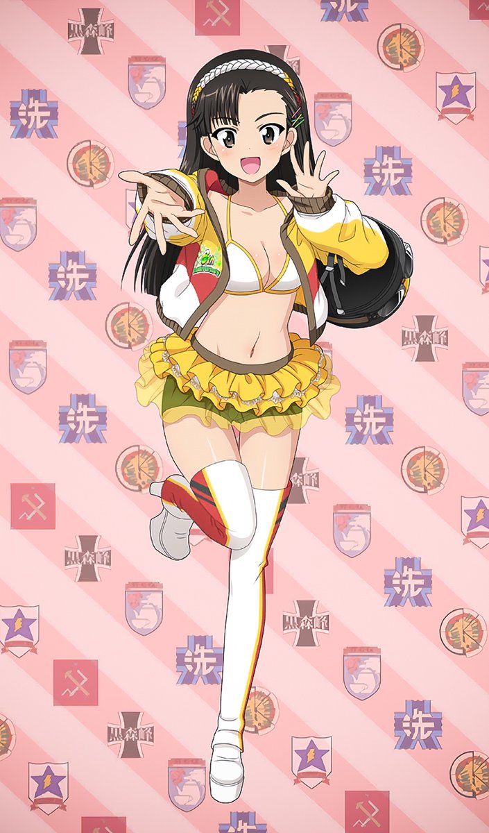 こっちに吶喊してくれーッ(^^)‼️ ⭐️ガルパン資料⭐️ 西絹代［6周年