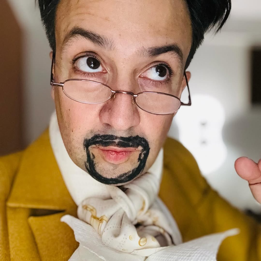 LIN-MANUEL WON THE HALLOWEEN GAME