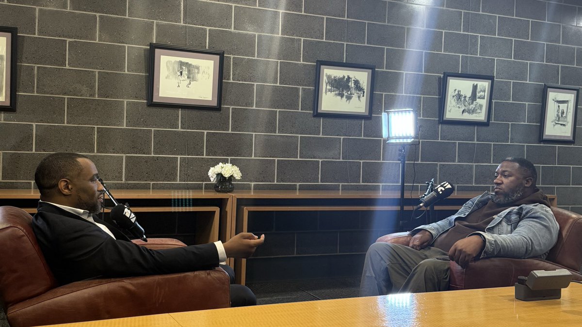 Truly enjoyed sitting down with <a href="/marclamonthill/">Marc Lamont Hill</a> yesterday for the Voices for a Just World Lecture Series Launch at Tougaloo College. The full pod will drop on <a href="/BlackNoChaser/">Black With No Chaser</a> - It was truly a great event with our partners MS For a just World!